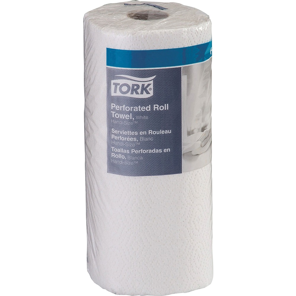 Tork Handi-Size Perforated Roll Towel Roll White HB9201