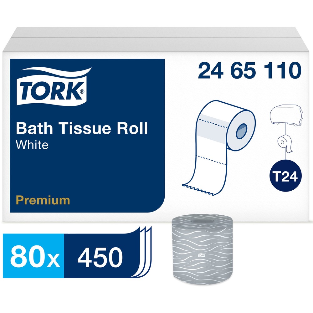 Tork Premium Bath Tissue Roll, 2-Ply 2465110