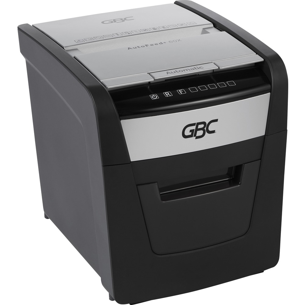 1068852898__08250.jpg GBC AutoFeed+ Home Shredder, 60X, Super Cross-Cut, 60 Sheets WSM1757601 - Image 1