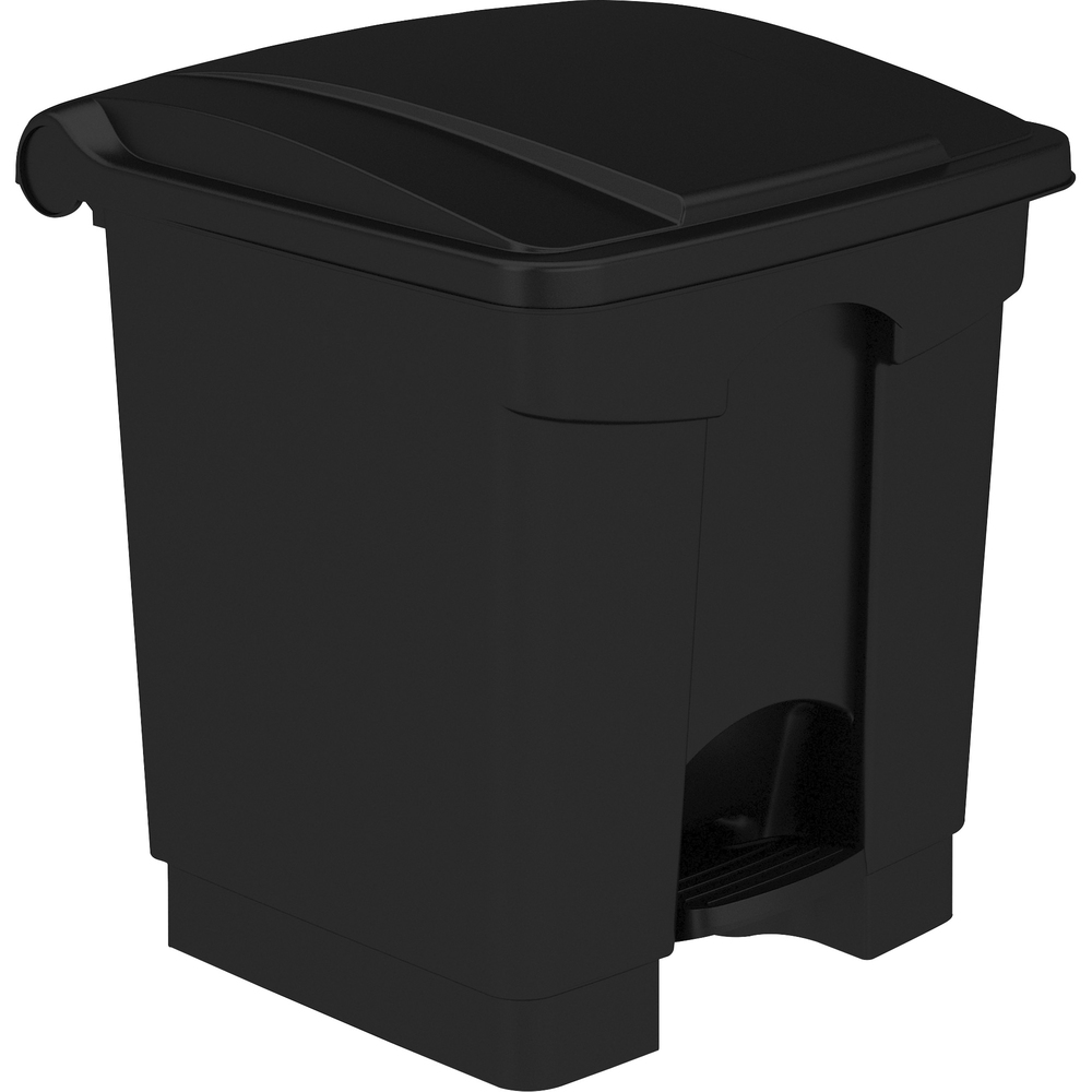 Safco Plastic Step-on Waste Receptacle 9924BL