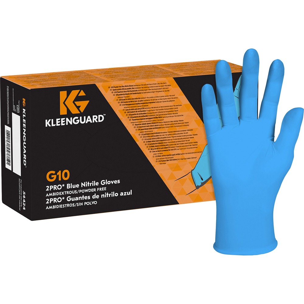 Kleenguard G10 Blue Nitrile Gloves 54424