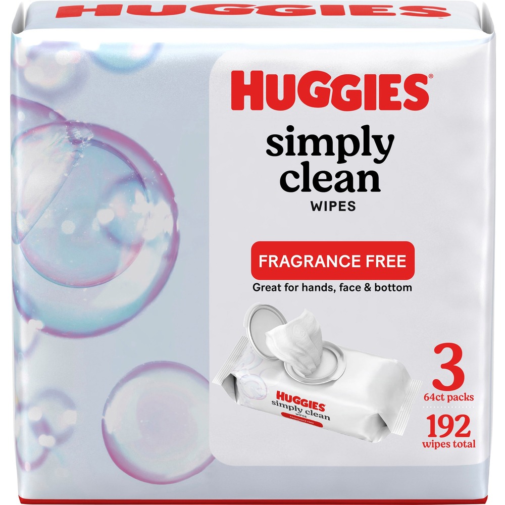 Huggies Simply Clean Wipes 54483