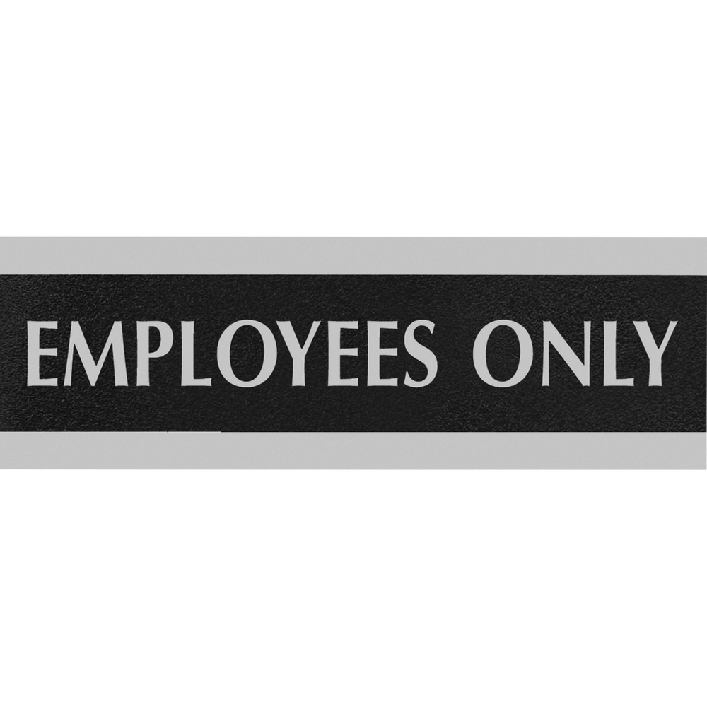 1074487457__09845.jpg Headline Signs EMPLOYEES ONLY Sign 4760 - Image 1