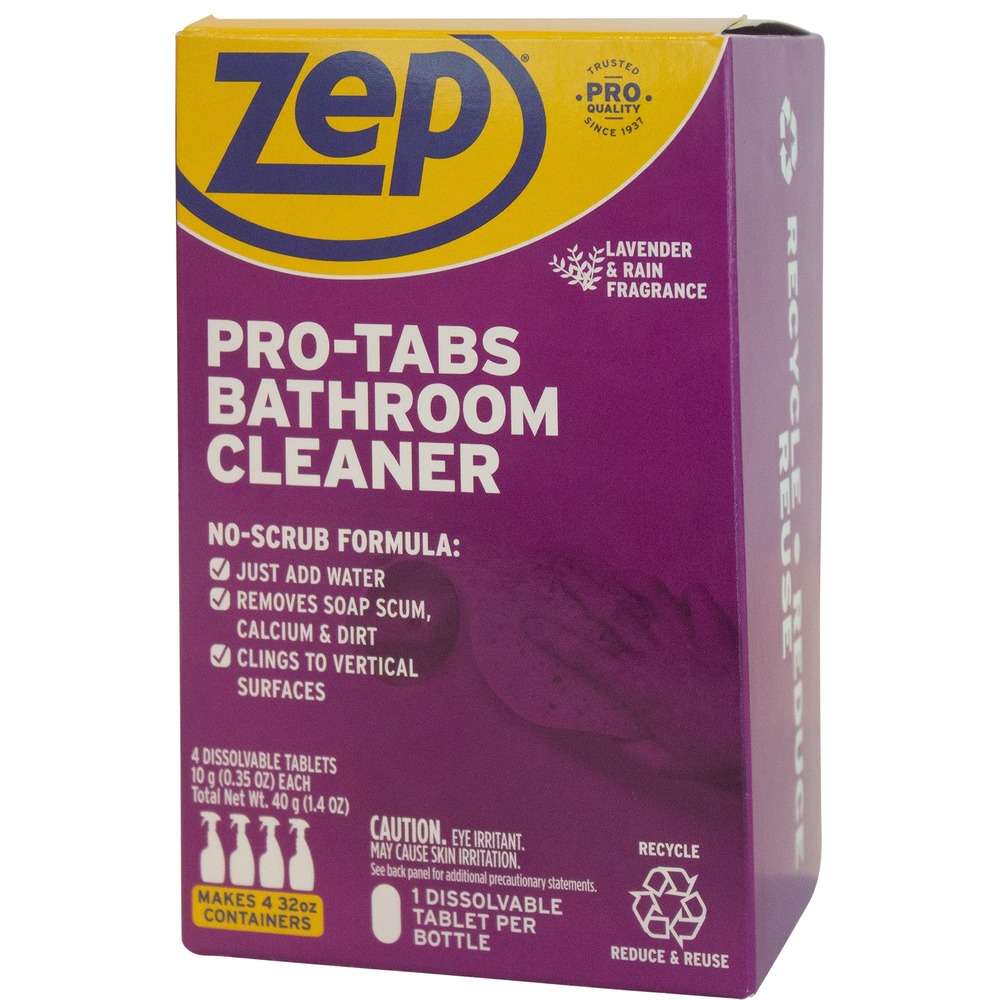Zep Commercial Pro-Tabs Bathroom Cleaner Tablets ZUBCTAB
