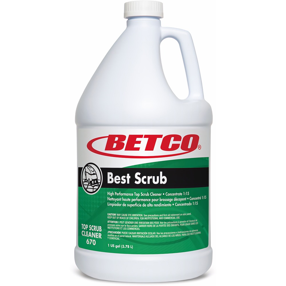 1075747581__63594.jpg Betco Best Scrub Floor Cleaner 6700400 - Image 1