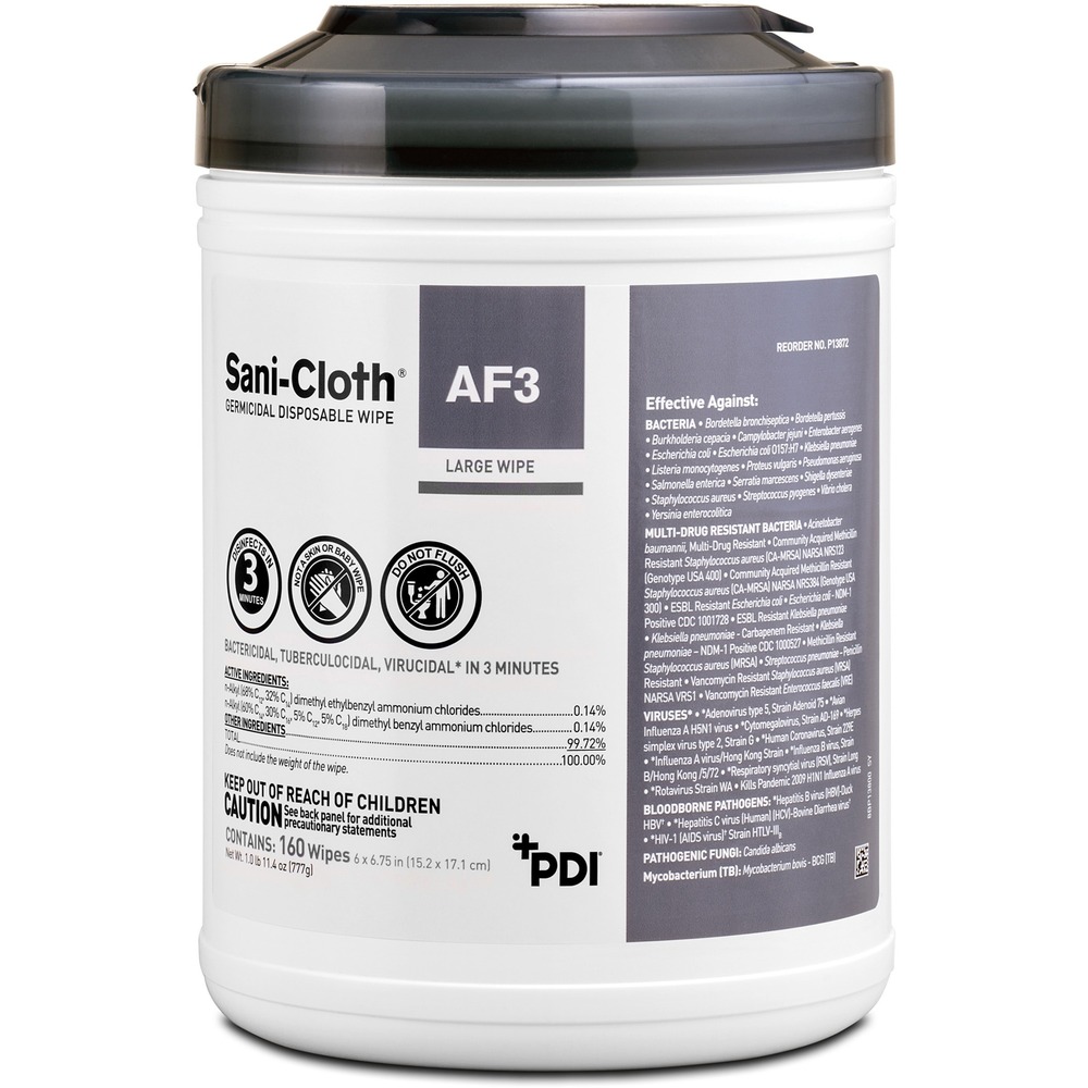 PDI Sani-Cloth AF3 Germicidal Wipes P13872