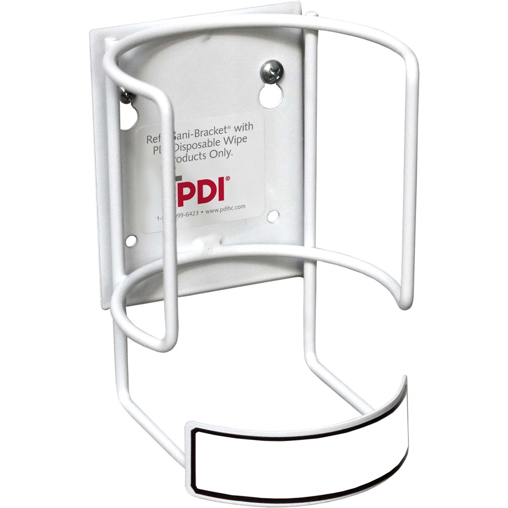 PDI Sani-Bracket Mounting Bracket - White P58500