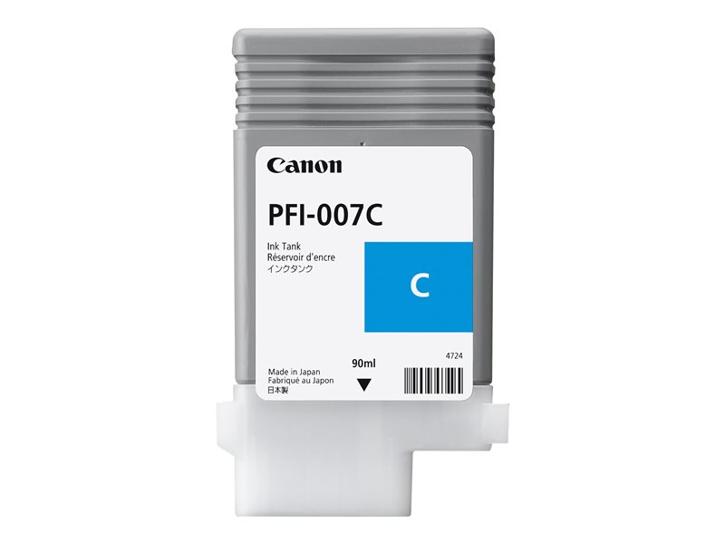 CANON IMGPROGRAF IPF670E PFI007 SD CYN INK