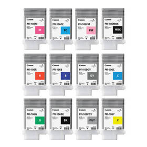 CANON IMGPROGRAF IPF6300 PFI106 12-COLR INK KIT