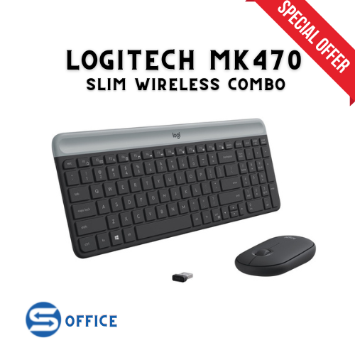 Logitech MK470 Slim Wireless Combo 920009437