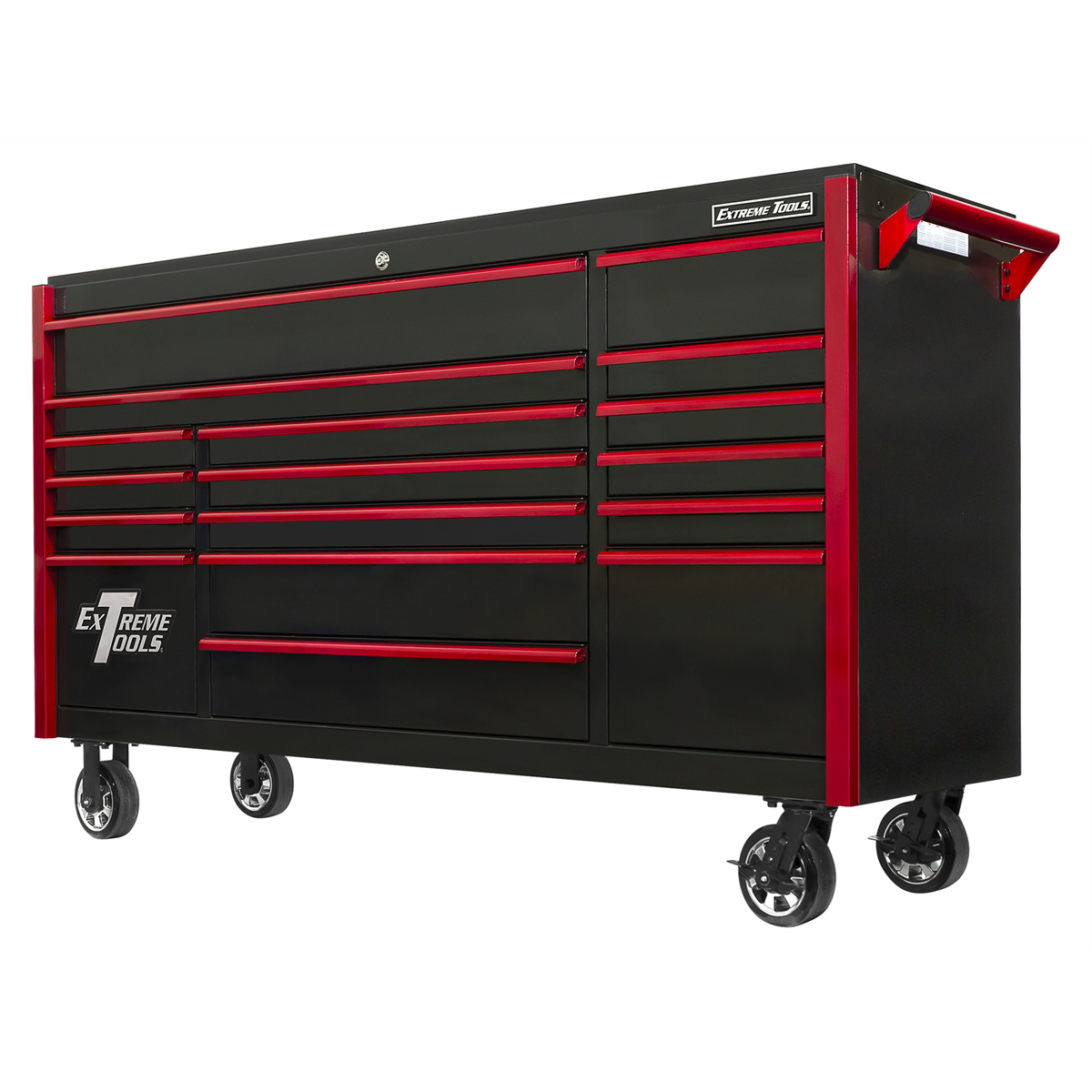 EXTDX722117RCBKRD_1200Wx1200H__15813.png TPL Bank Roller Black, Red-Drawer - Image 1