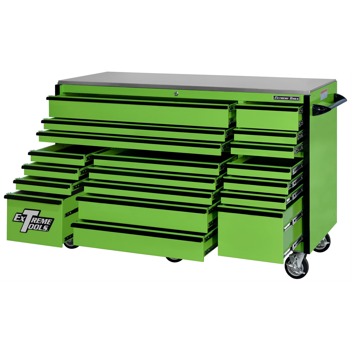Extreme Tools RX Series-Drawer Green Black-Drawer