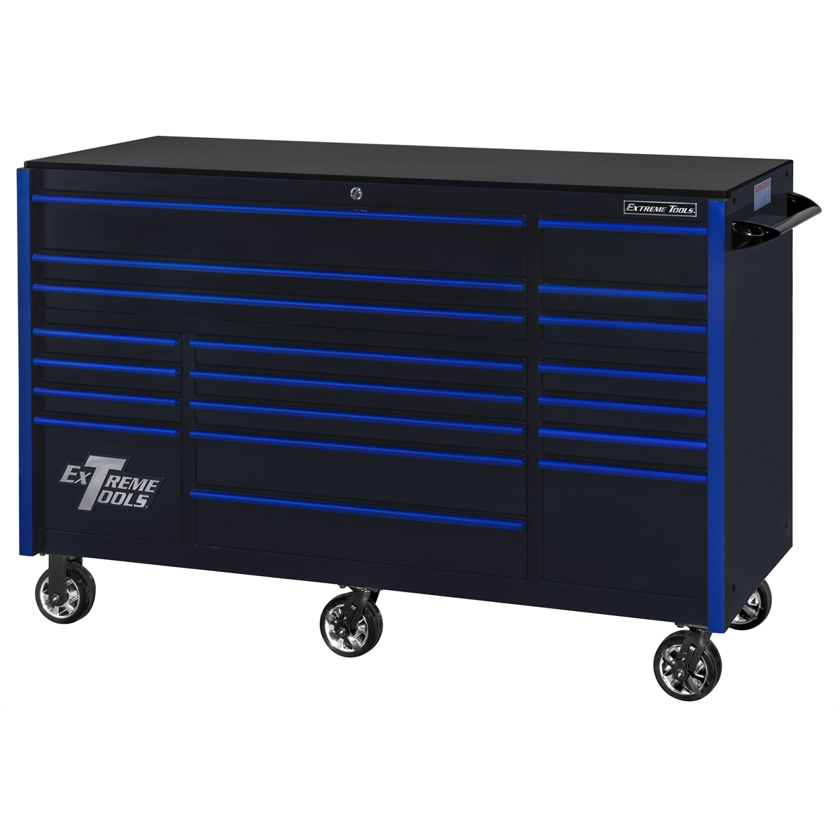 EXTRX723019RCBKBL-250_1200Wx1200H__30506.png TPL Bank Roller Black, Blue-Drawer - Image 1