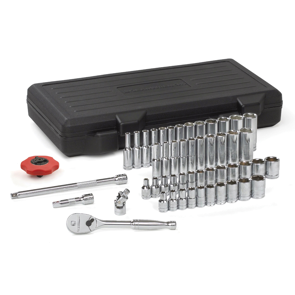 51PC 1/4" DRIVE 6PT SOCKET SET
