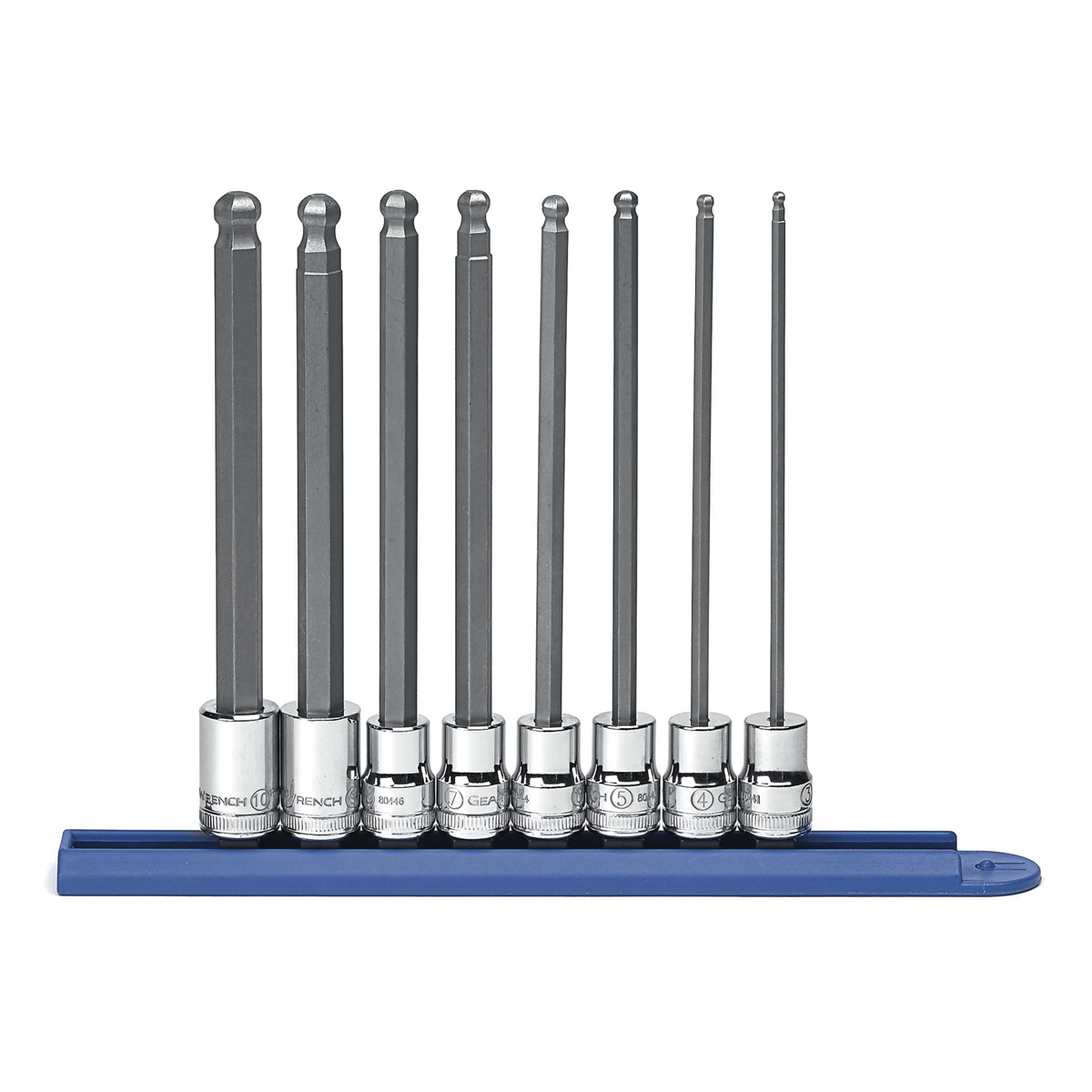 8PC 3/8" DRIVE METRIC BALL HEX BIT SOCKET SET