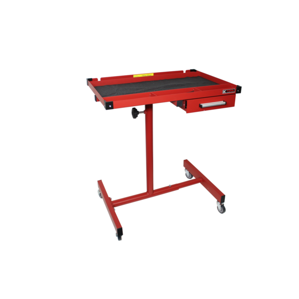 30″ Adjustable Work Table (Matte Red) – GovSourceNow