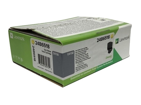 OEM Lexmark (24B6518) Toner Cartridge, Yellow
